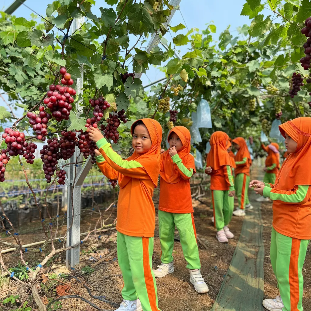 Wisata Edukasi Kebun Anggur